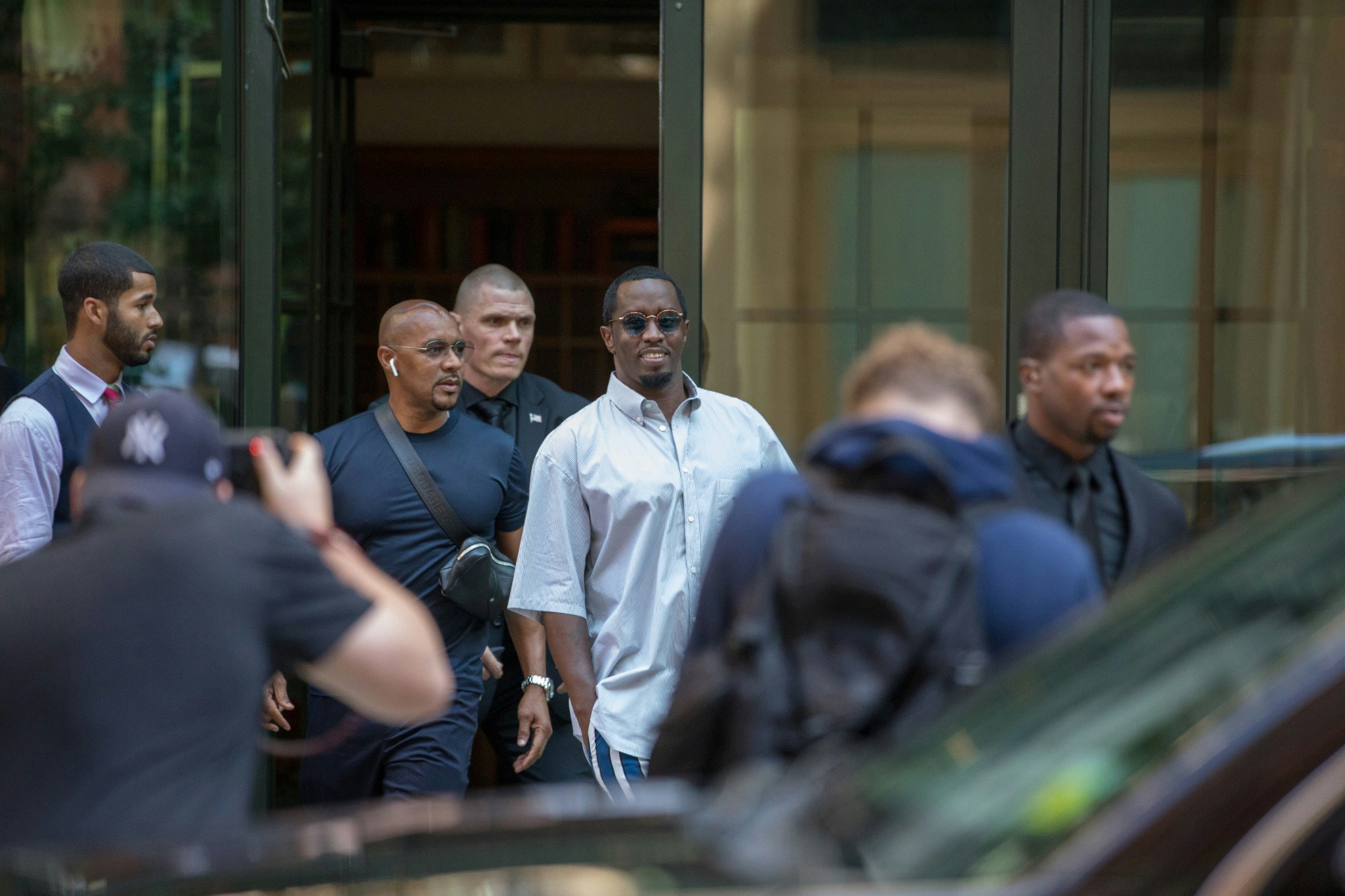 Lower,Manhattan,Nyc,,New,York,/,Usa,-,July,24, Sean ‘Diddy’ Combs; leaving trial. Learn about the mock trial process.